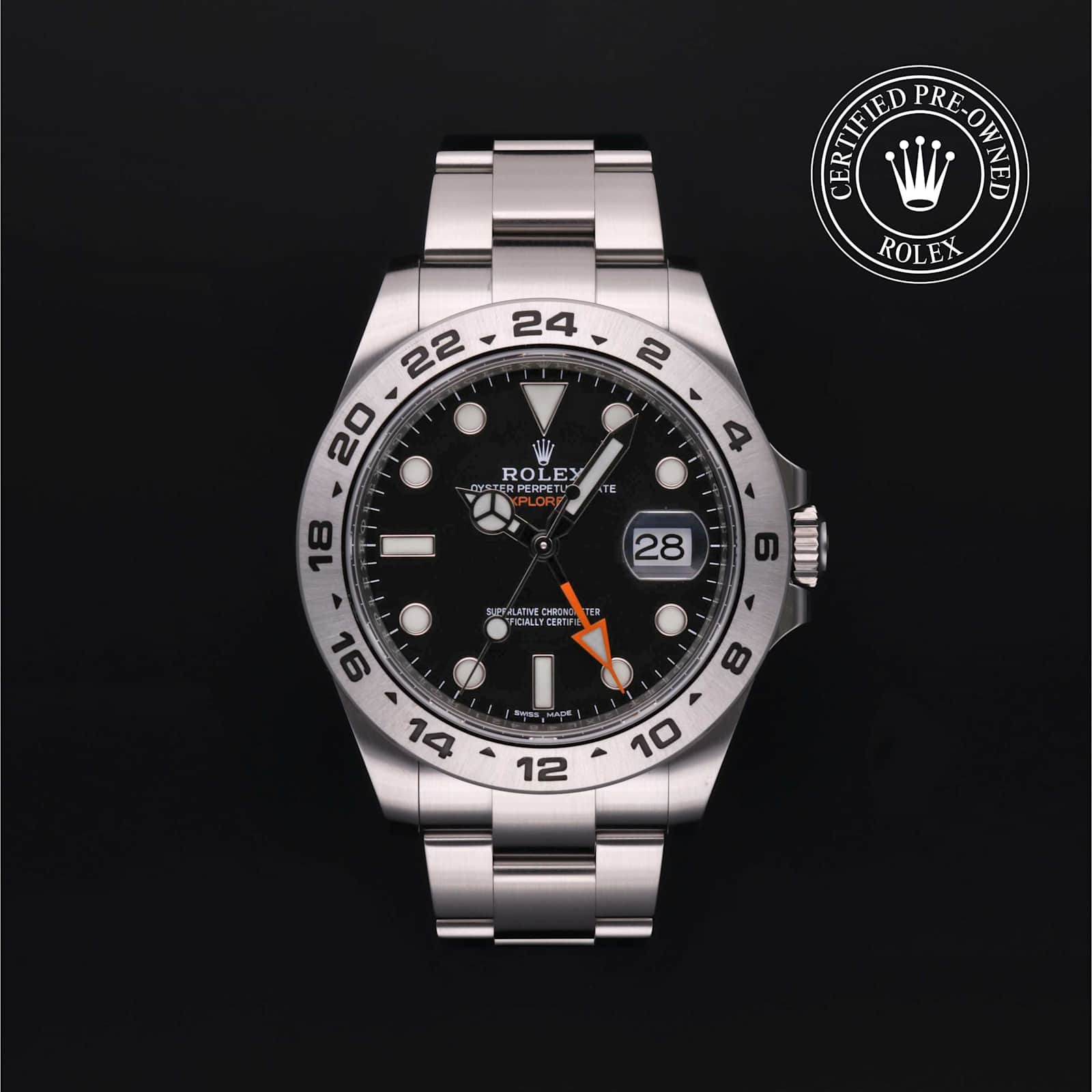 Rolex Explorer II in Stainless steel, 216570 - Bucherer
