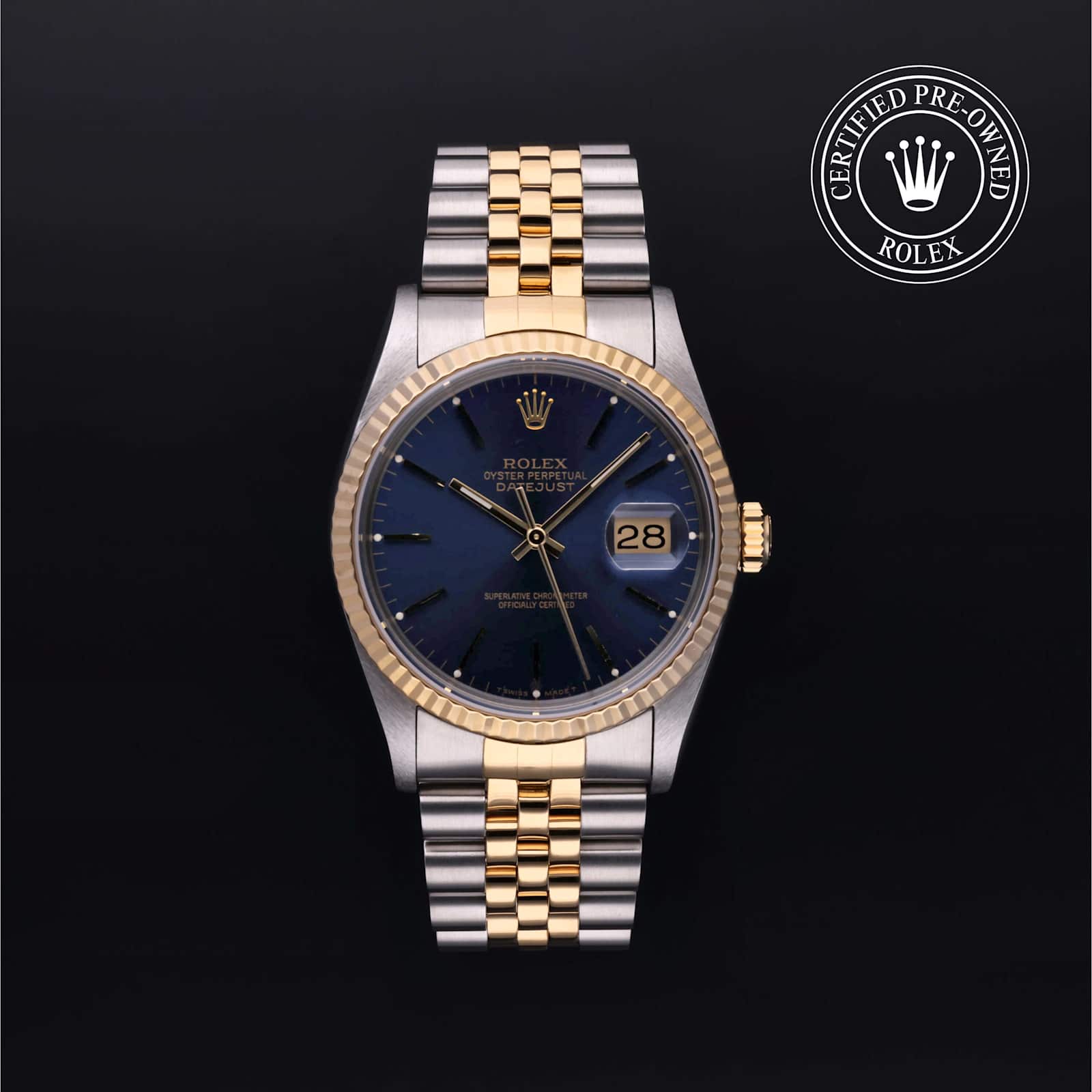 Rolex Datejust in Bicolour, 16233 - Bucherer
