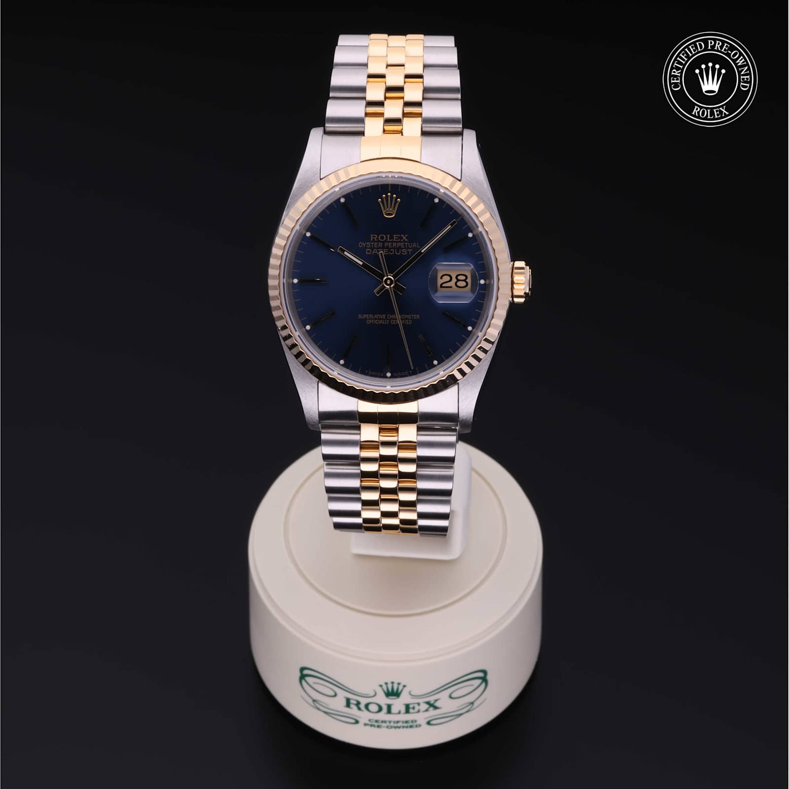 Rolex Datejust in Bicolour, 16233 - Bucherer