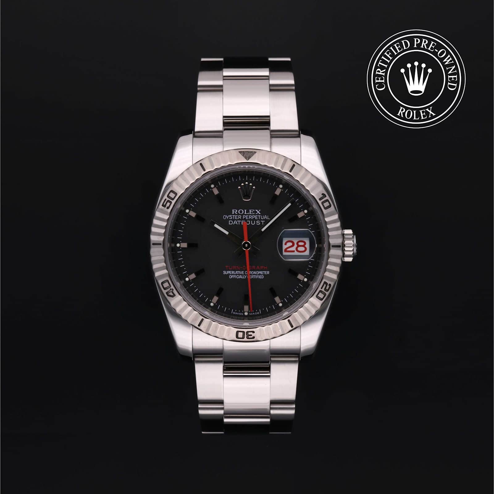 Rolex Turn-O-Graph in Stainless steel, 116264 - Bucherer
