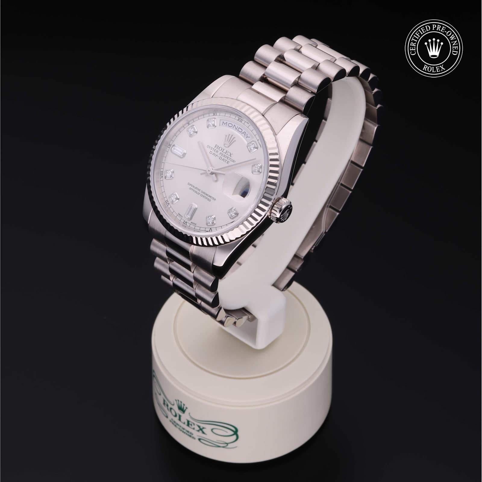 Rolex Day-Date in White Gold, 118239 - Bucherer