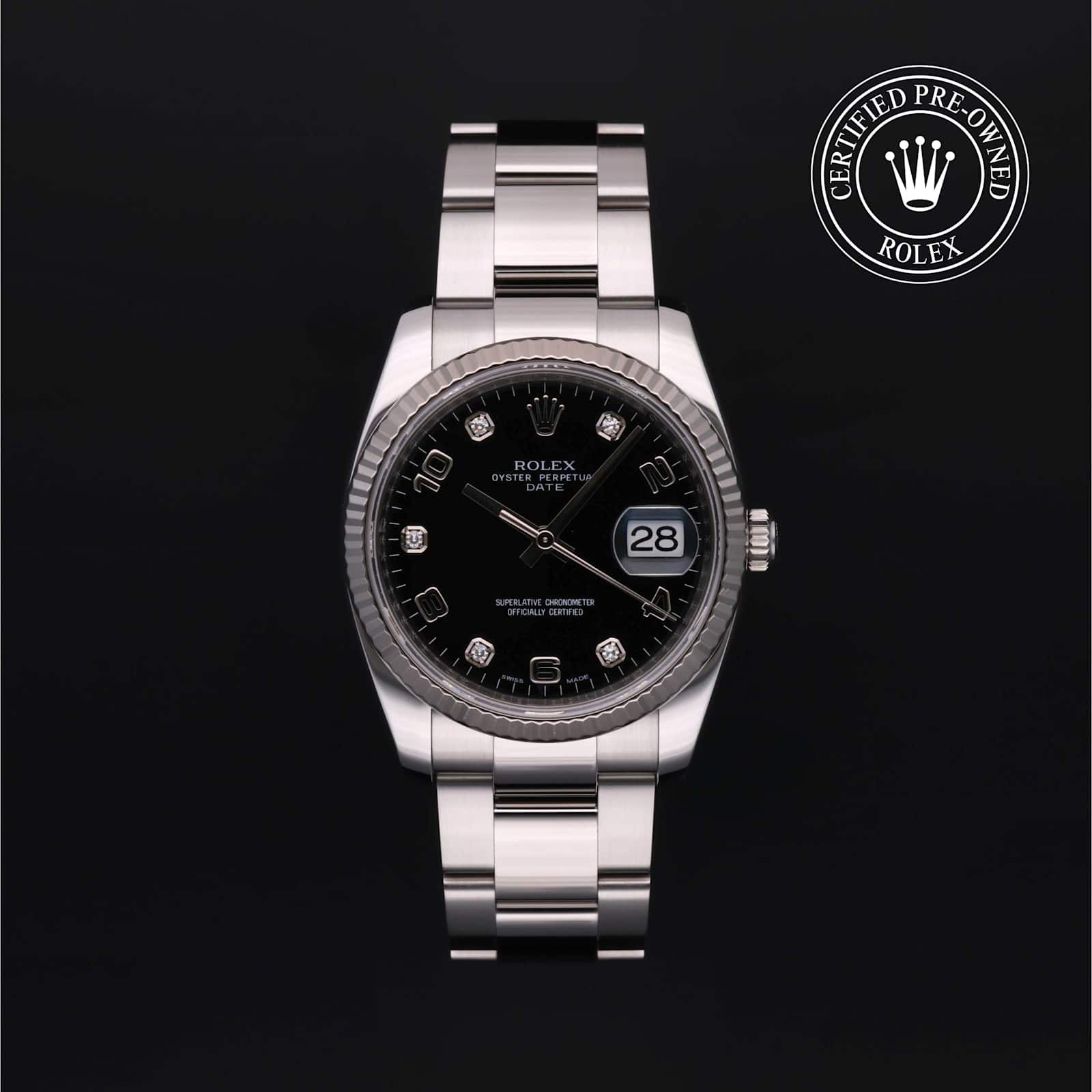 Rolex Date in Stainless steel, 115234 - Bucherer