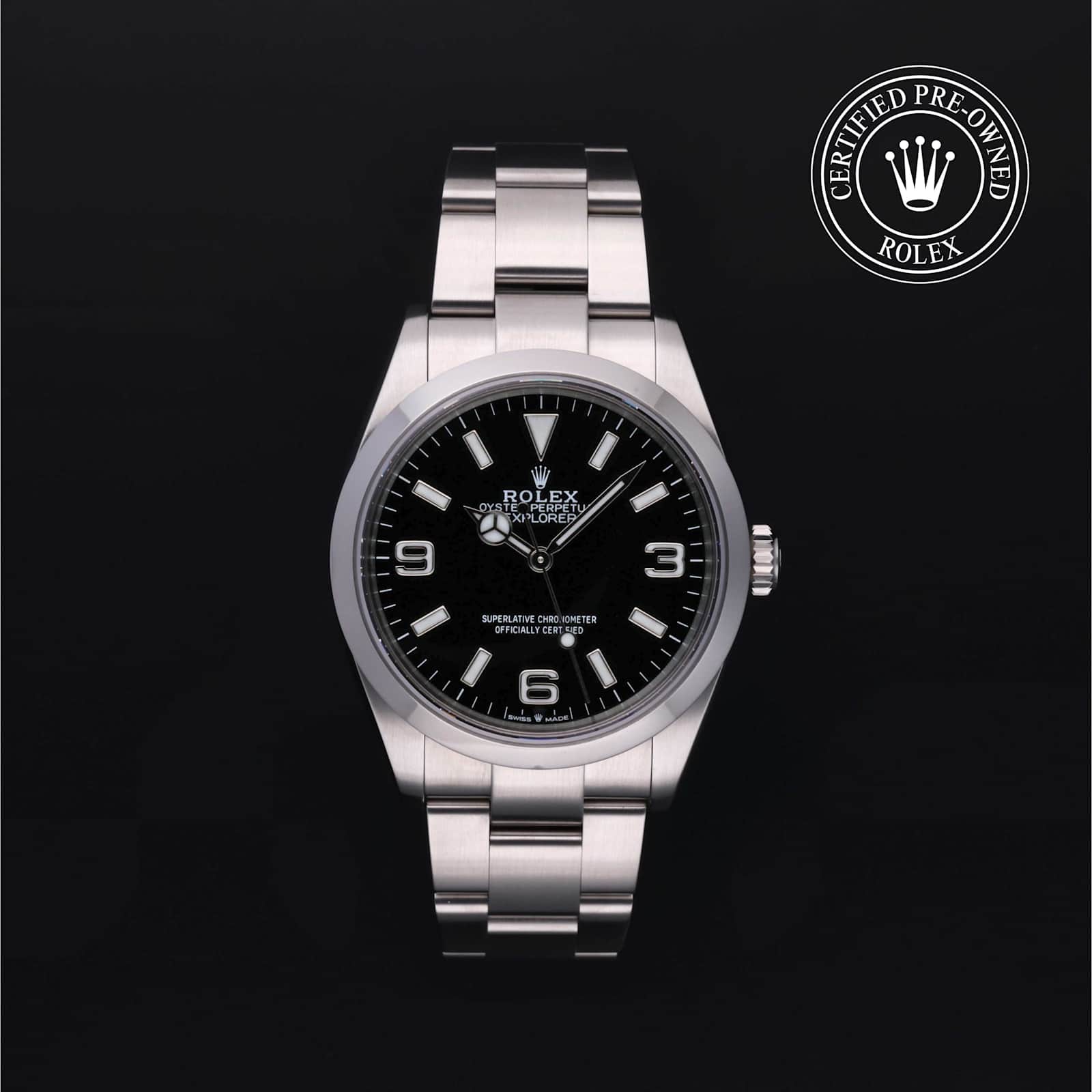 Rolex Explorer in Stainless steel, 124270 - Bucherer