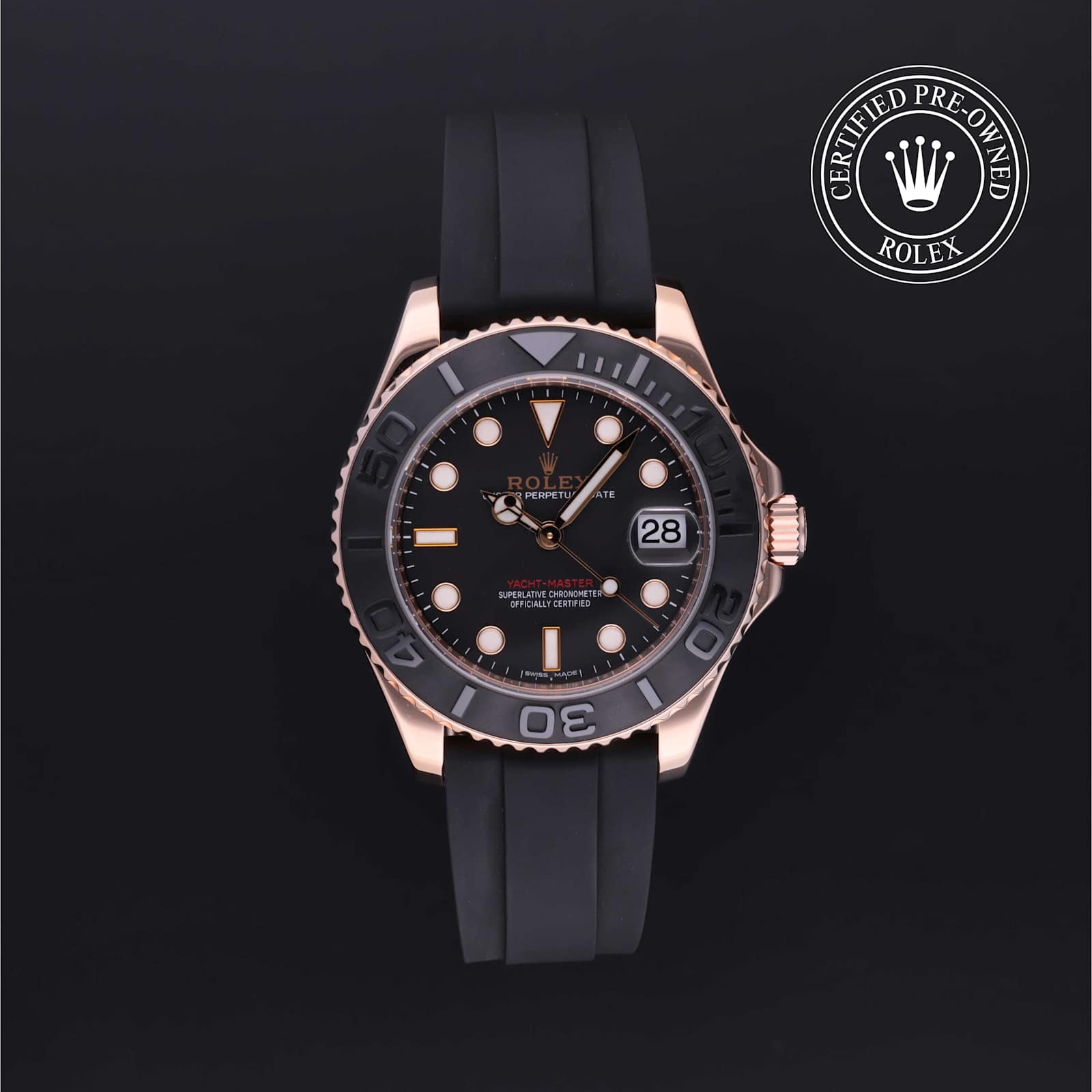 Rolex Yacht-Master in Rose Gold, 268655 - Bucherer