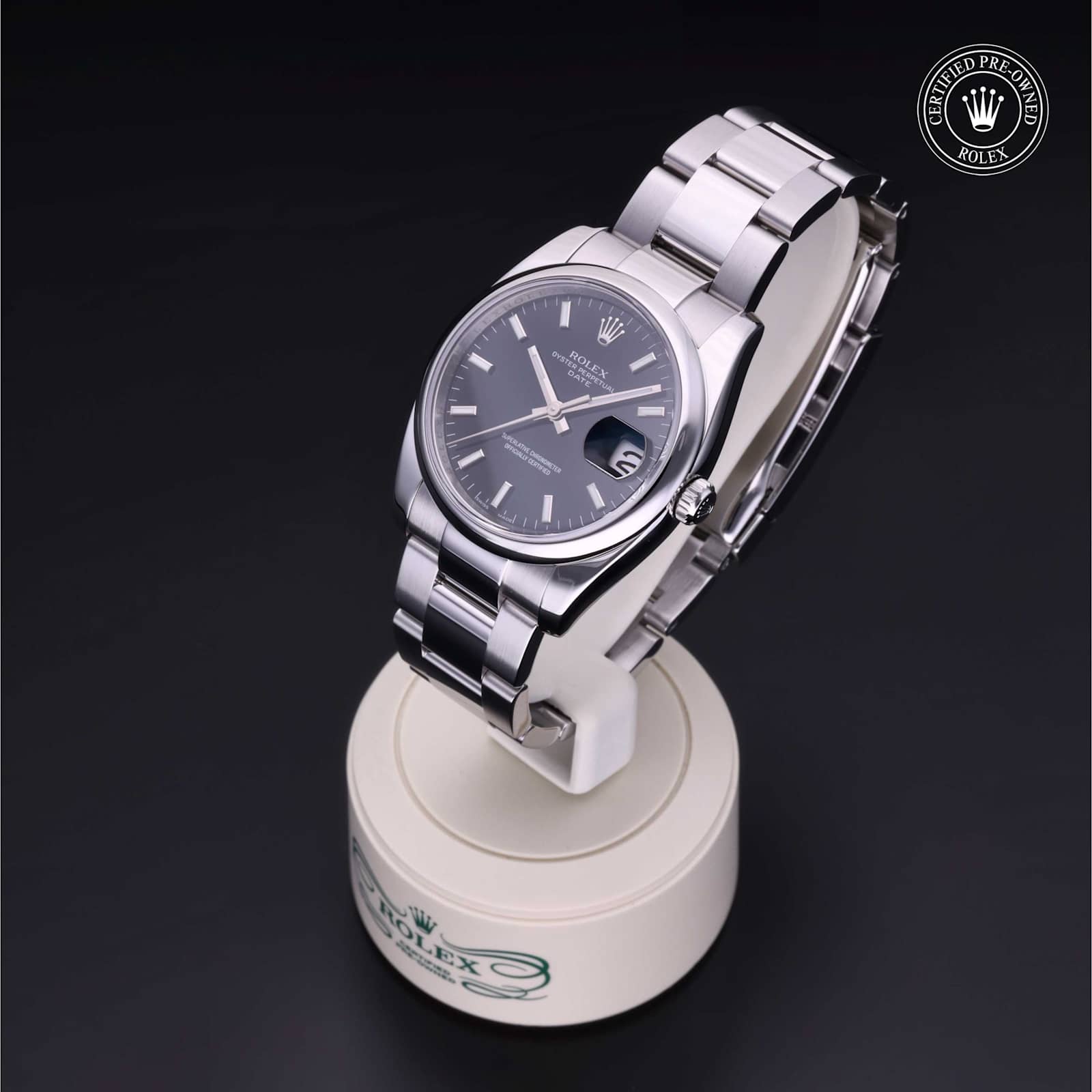 Rolex Date in Stainless steel, 115200 - Bucherer