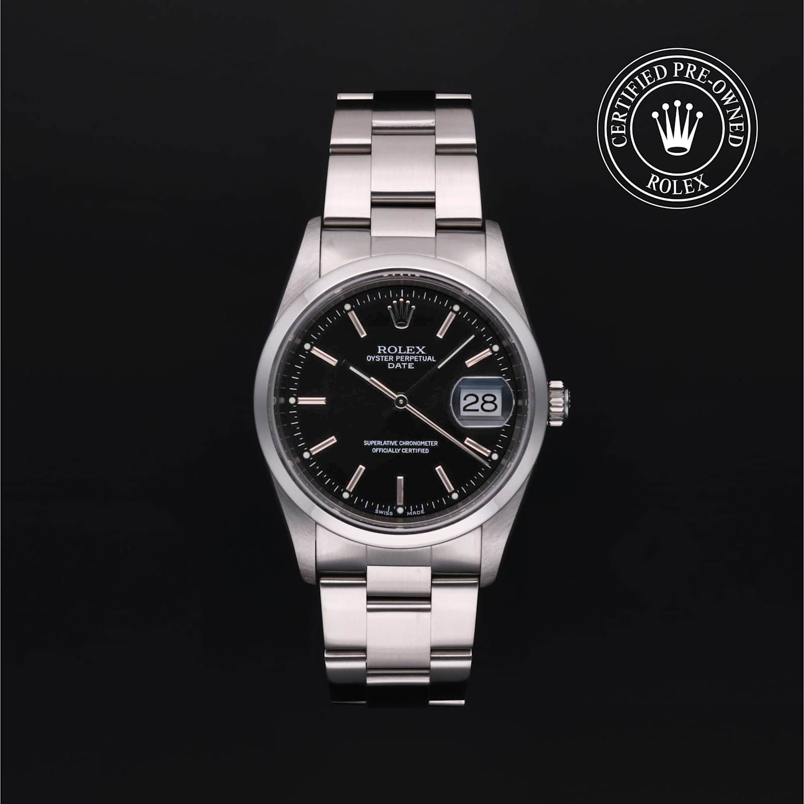 Rolex Date in Stainless steel, 15200 - Bucherer