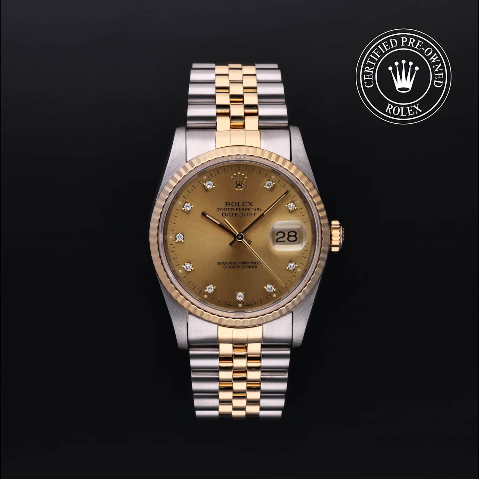 Rolex Datejust in Bicolour, 16233 - Bucherer