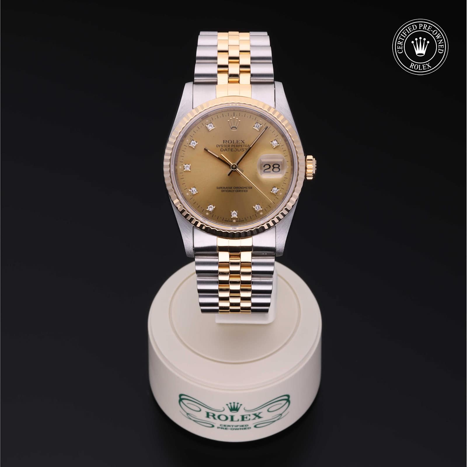 Rolex Datejust in Bicolour, 16233 - Bucherer