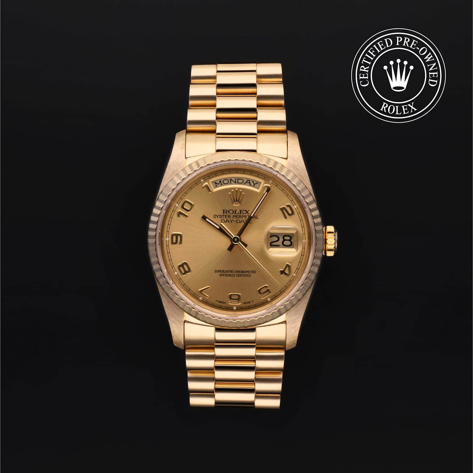 Rolex Day-Date in Yellow gold, 18238 - Bucherer