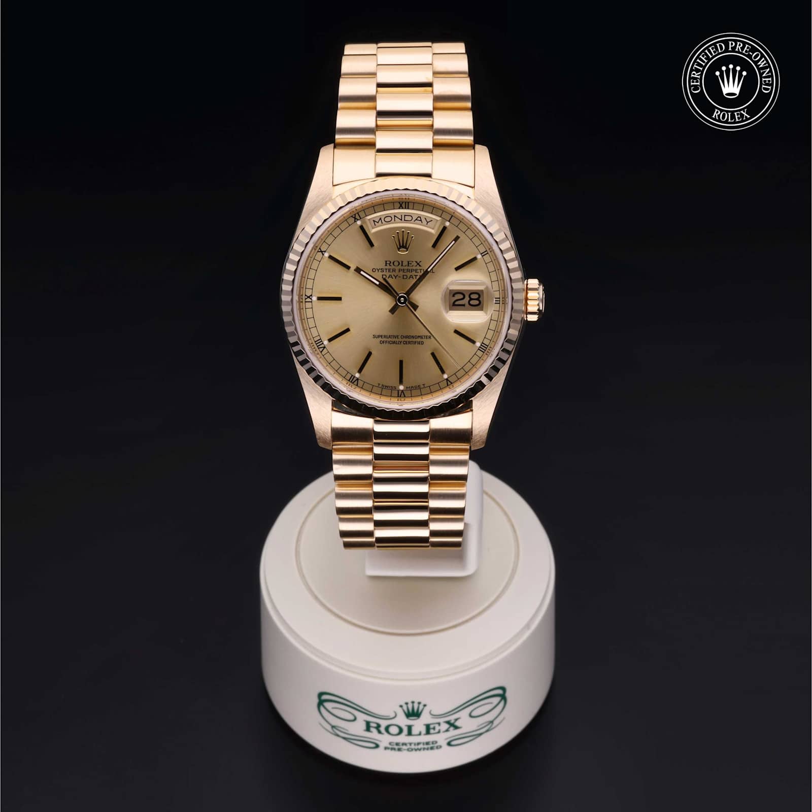 Rolex Day-Date in Yellow gold, 18238 - Bucherer