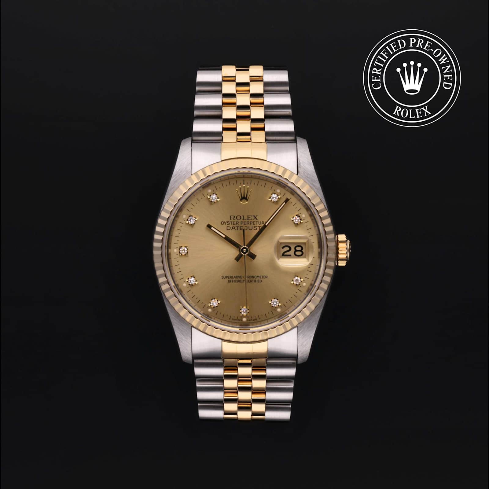 Rolex Datejust in Bicolour, 16233 - Bucherer
