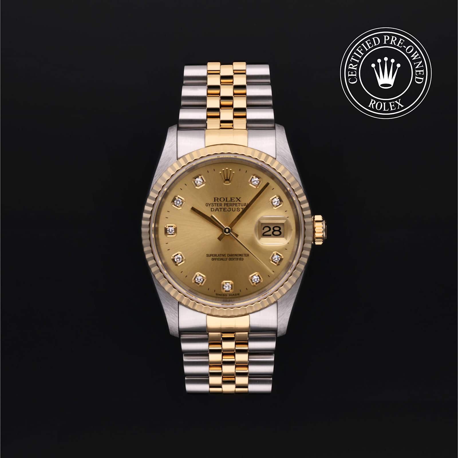 Rolex Datejust in Bicolour, 16233 - Bucherer