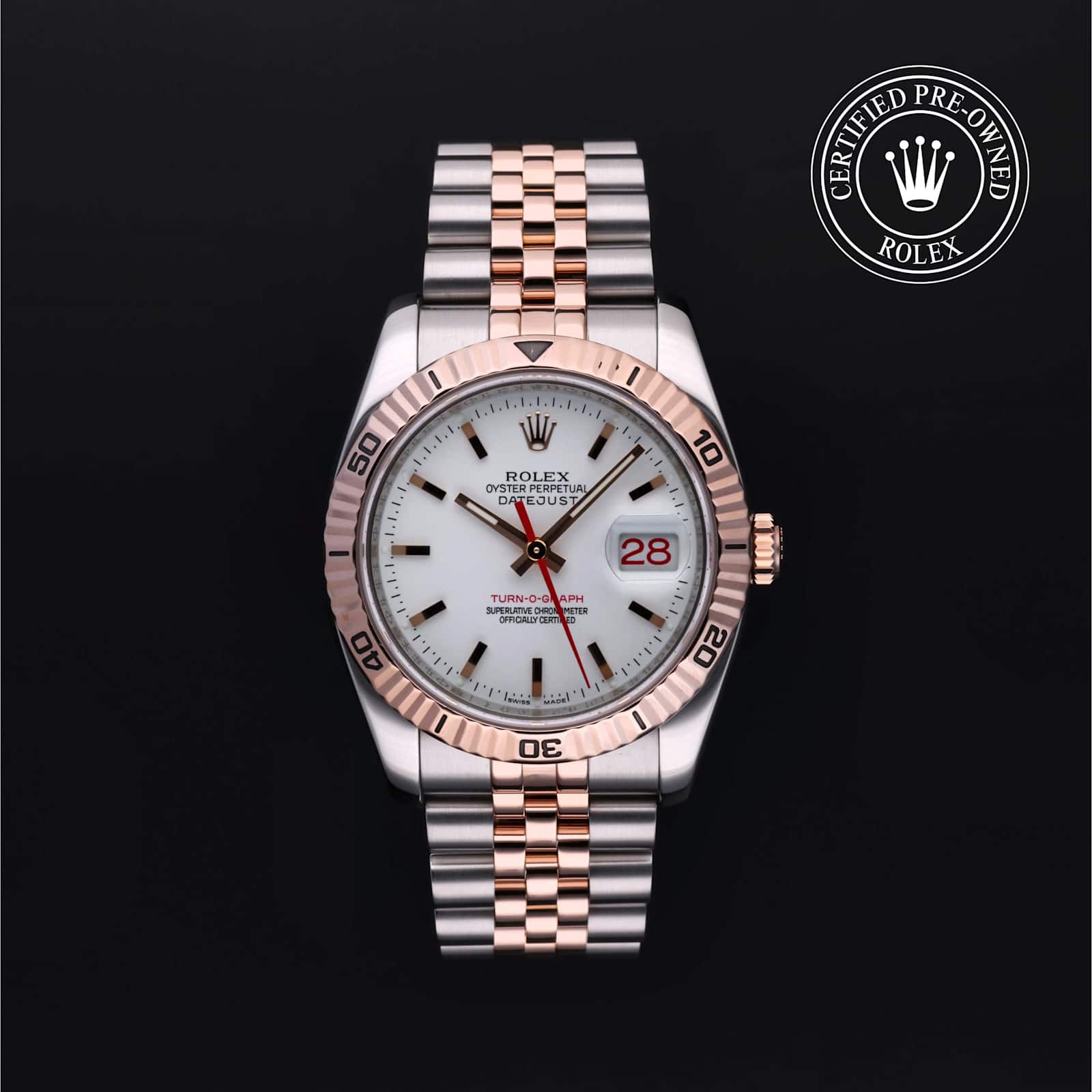 Rolex Turn-O-Graph in Bicolour, 116261 - Bucherer