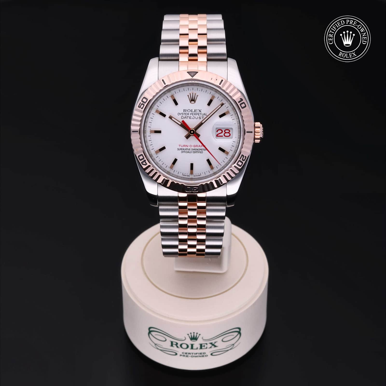 Rolex Turn-O-Graph in Bicolour, 116261 - Bucherer