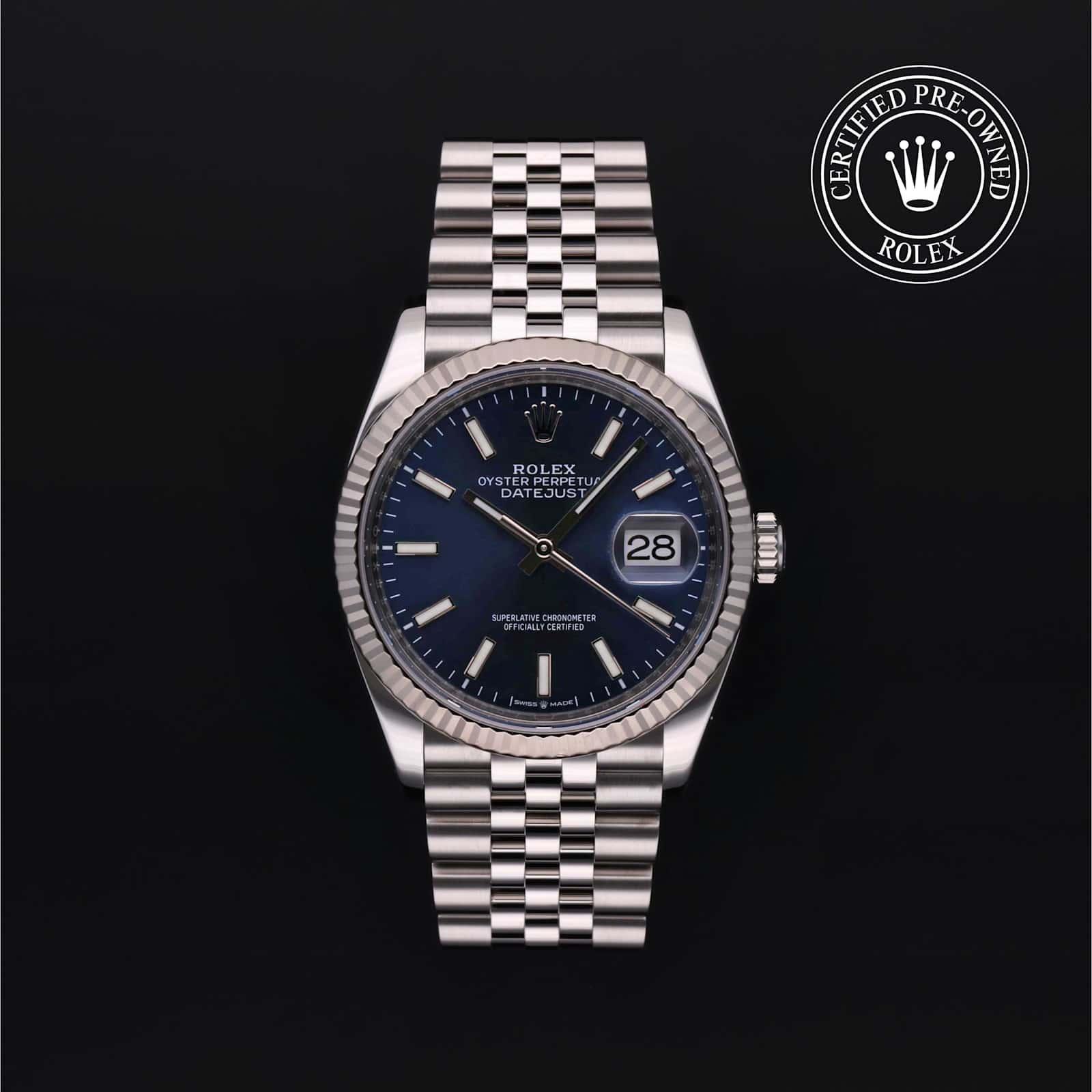 Rolex Datejust in Stainless steel, 126234 - Bucherer