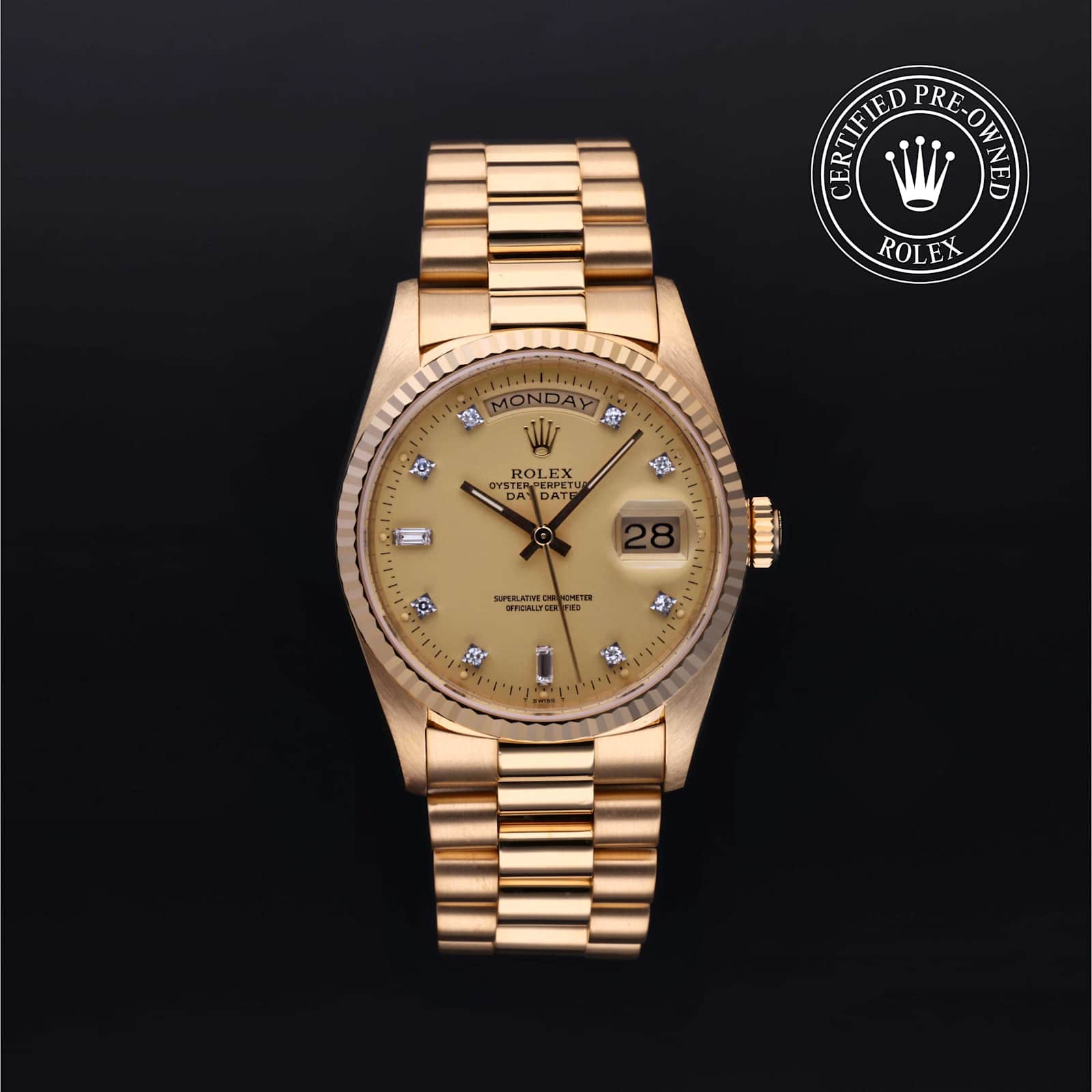 Rolex Day-Date in Yellow gold, 18238 - Bucherer