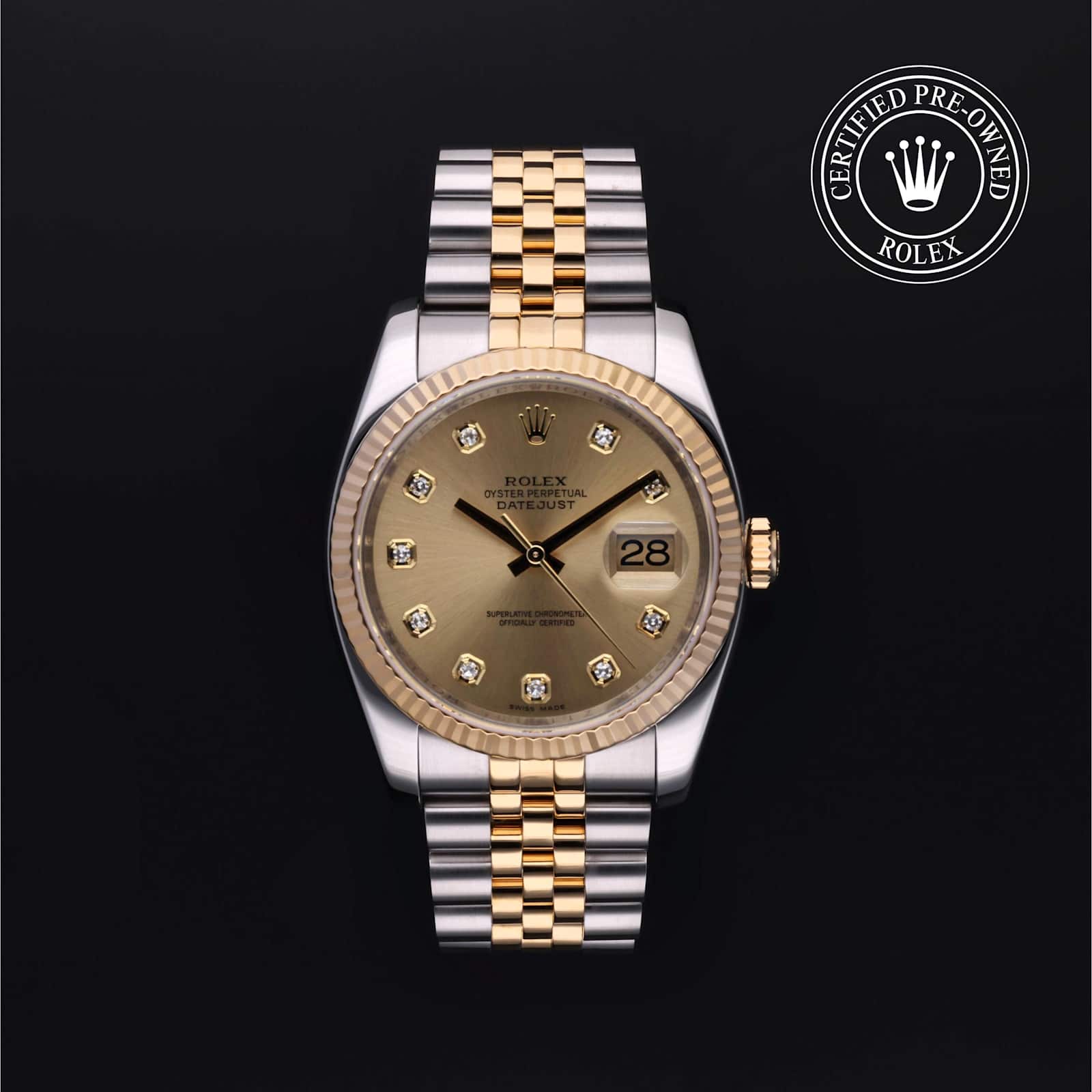 Rolex Datejust in Bicolour, 116233 - Bucherer