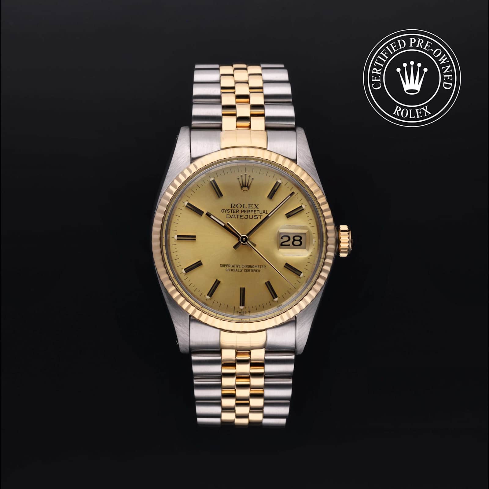 Rolex Datejust en Bicolore, 16013 - Bucherer