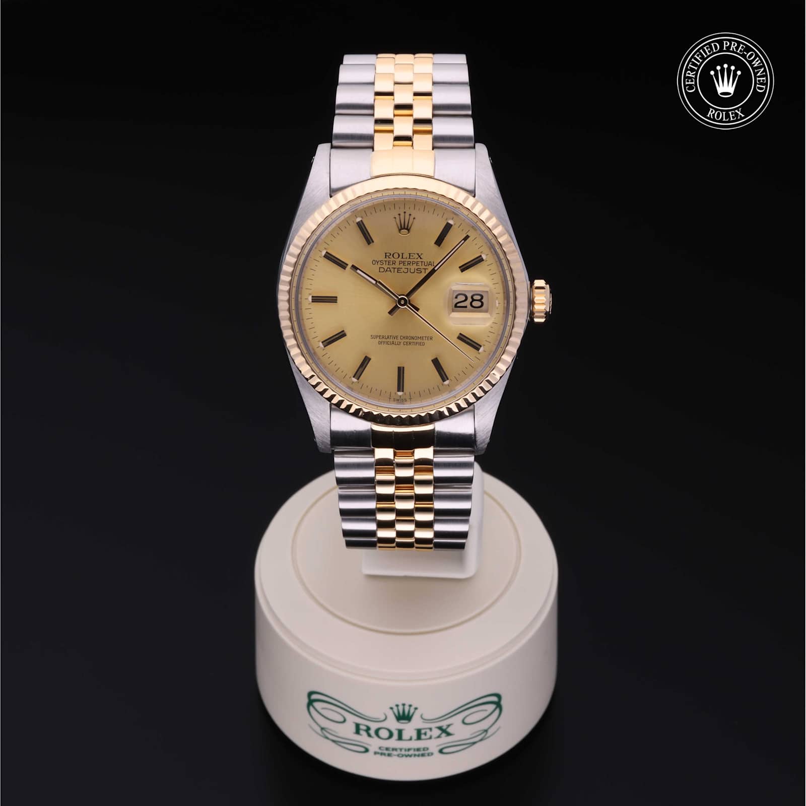Rolex Datejust en Bicolore, 16013 - Bucherer