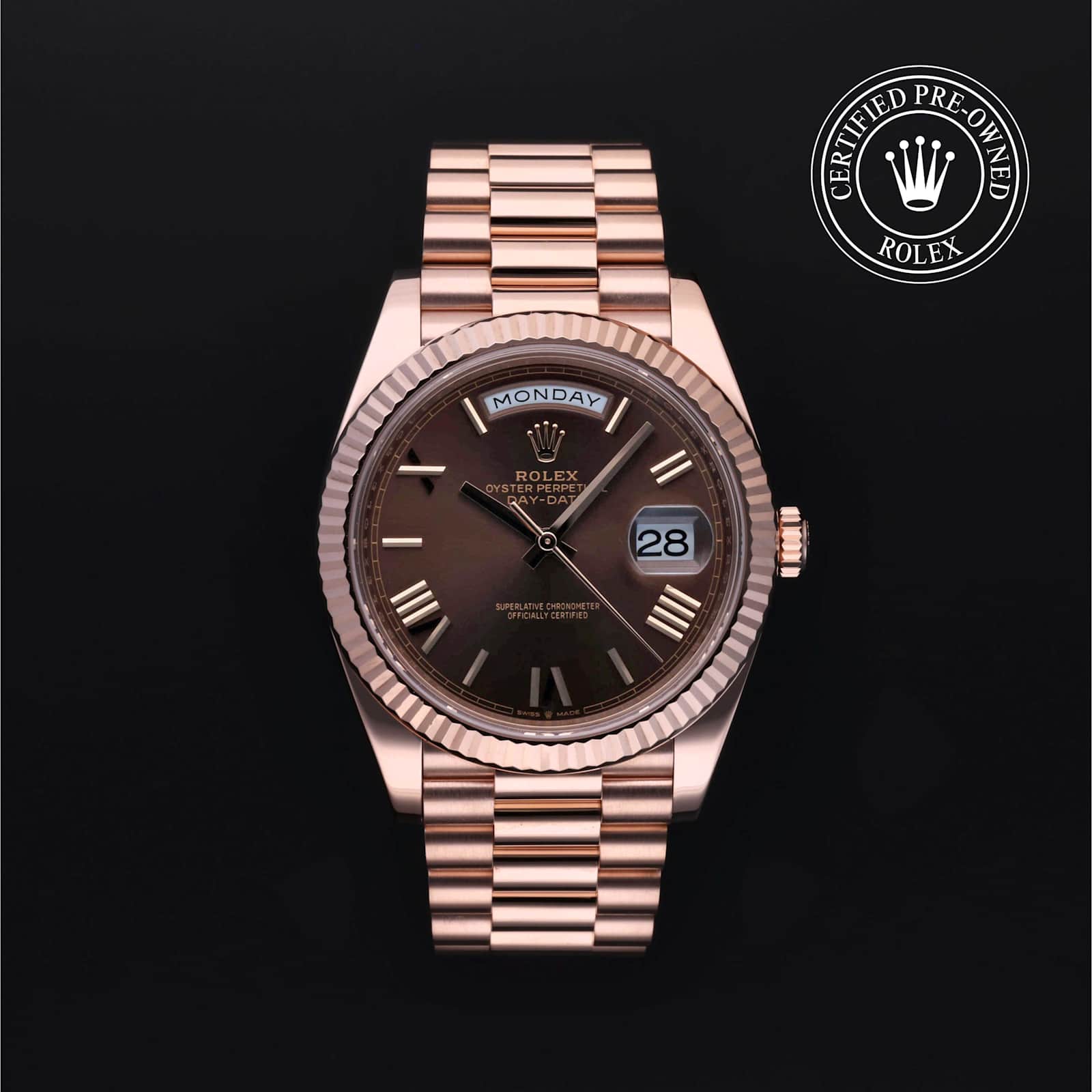 Rolex Day-Date in Rose gold, 228235 - Bucherer