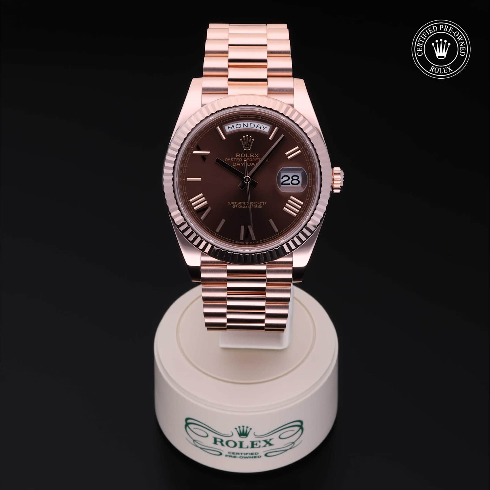 Rolex Day-Date in Rose gold, 228235 - Bucherer