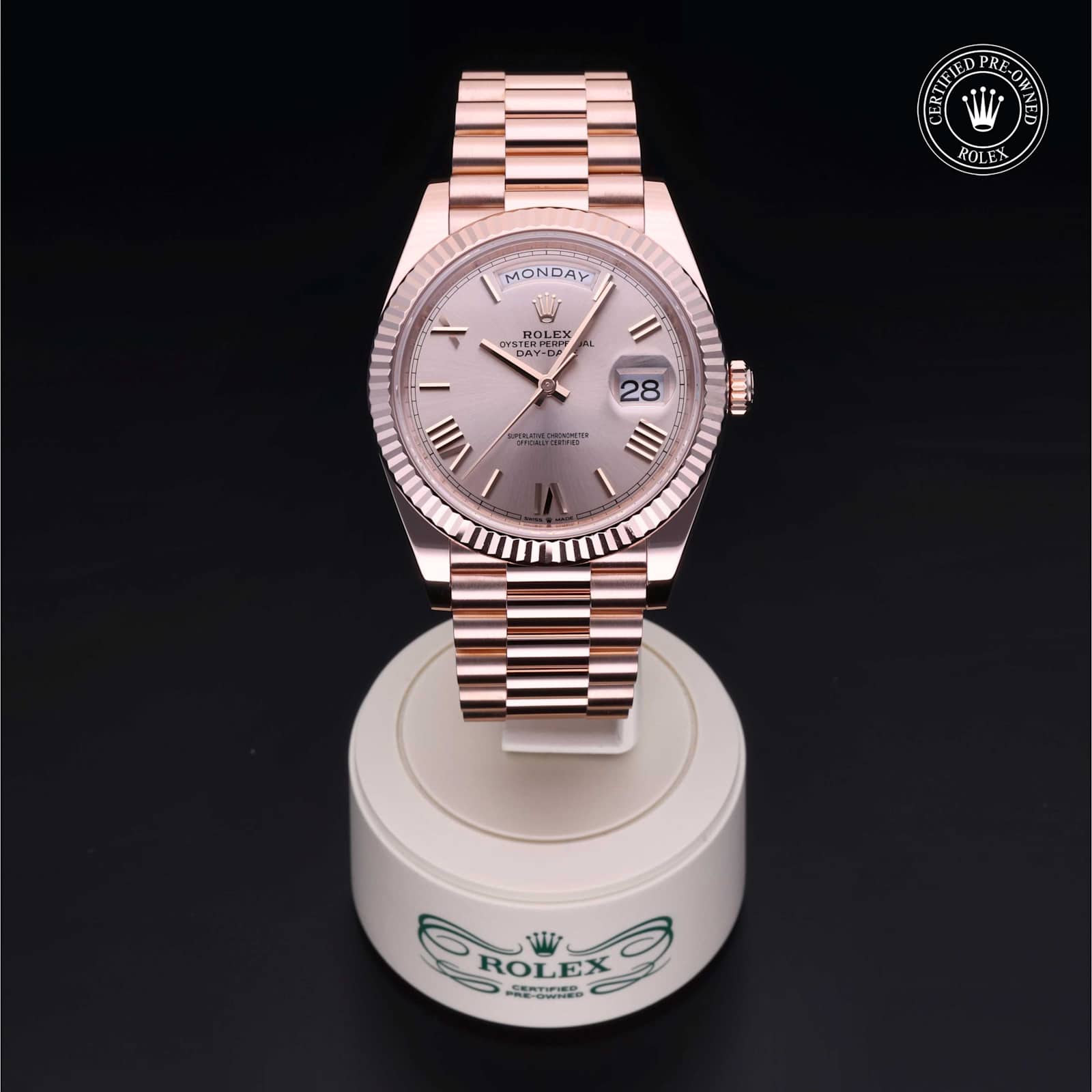 Rolex Day-Date in Rose gold, 228235 - Bucherer