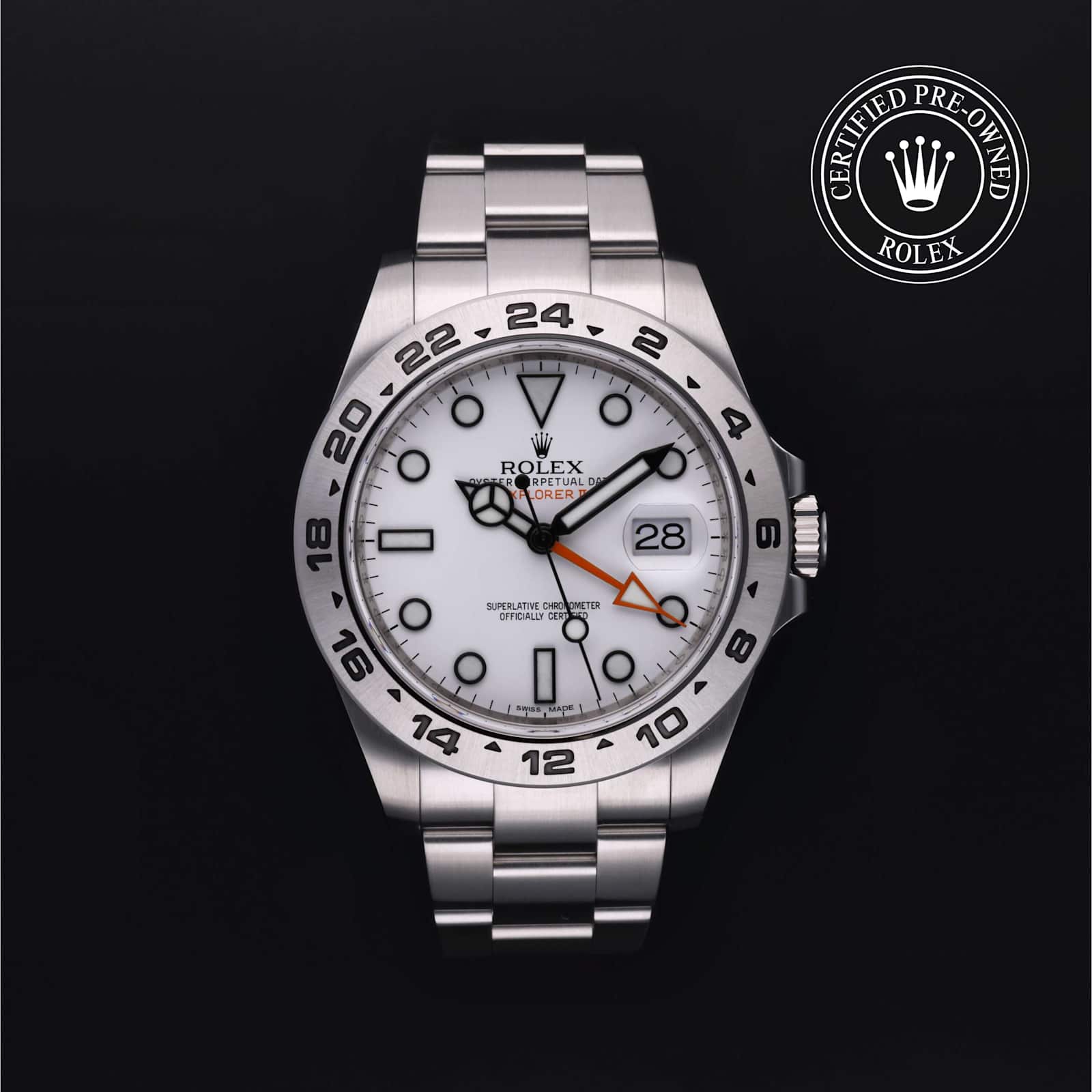 Rolex Explorer II in Stainless steel, 216570 - Bucherer
