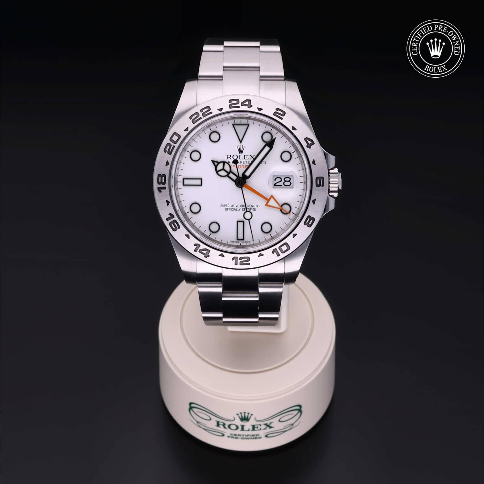 Rolex Explorer II in Stainless steel, 216570 - Bucherer