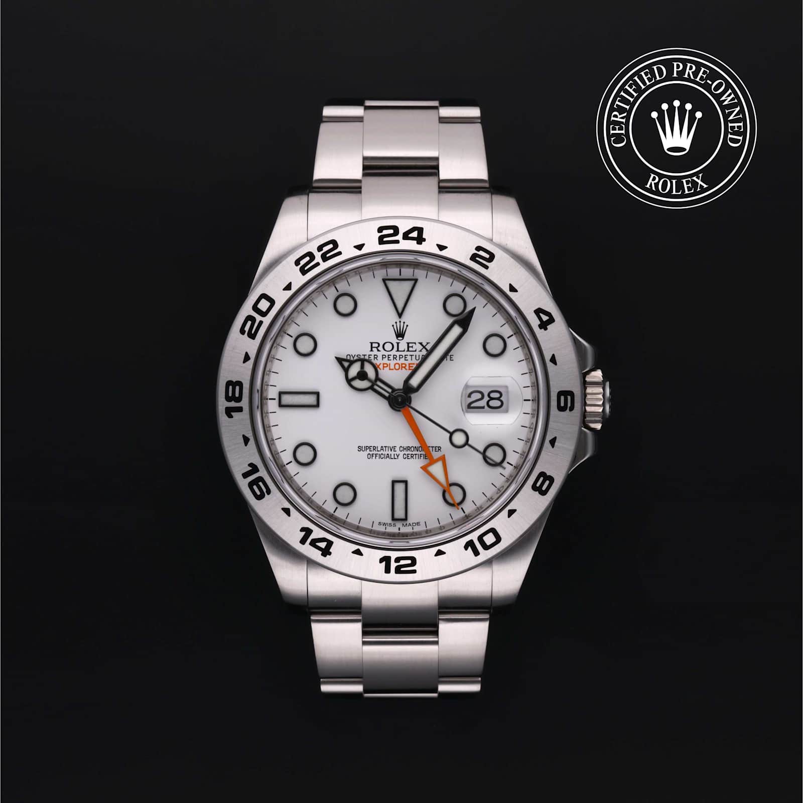 Rolex Explorer II in Stainless steel, 216570 - Bucherer