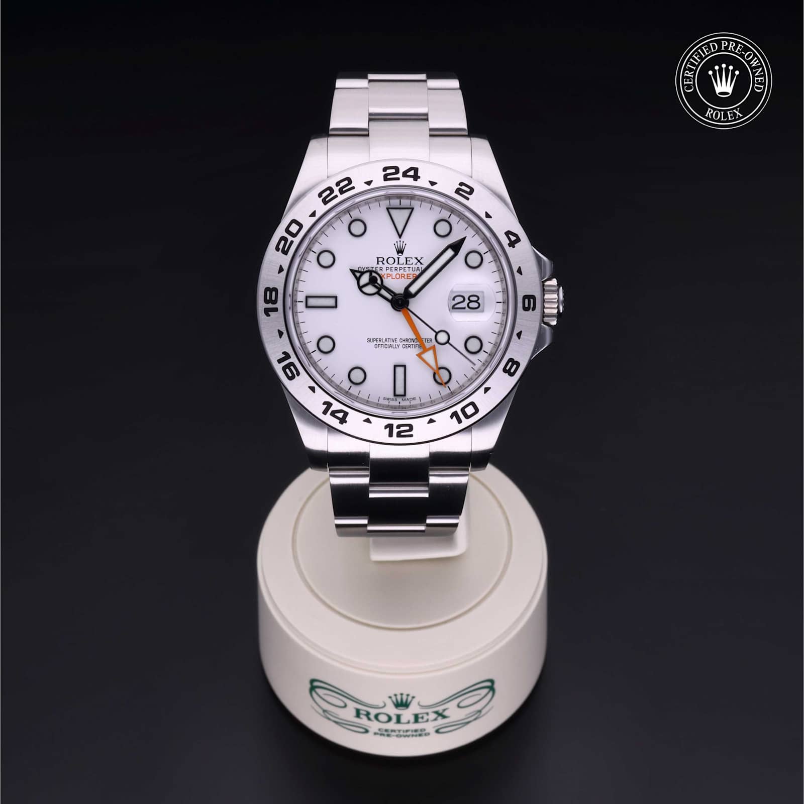 Rolex Explorer II in Stainless steel, 216570 - Bucherer