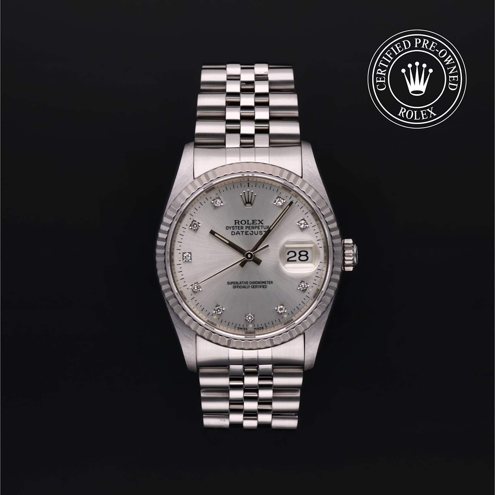 Rolex Datejust in Stainless steel, 16234 - Bucherer