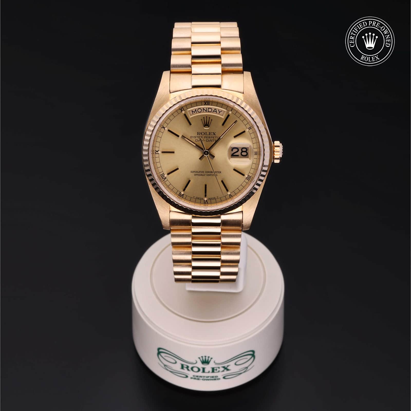 Rolex Day-Date en Or Jaune, 18038 - Bucherer
