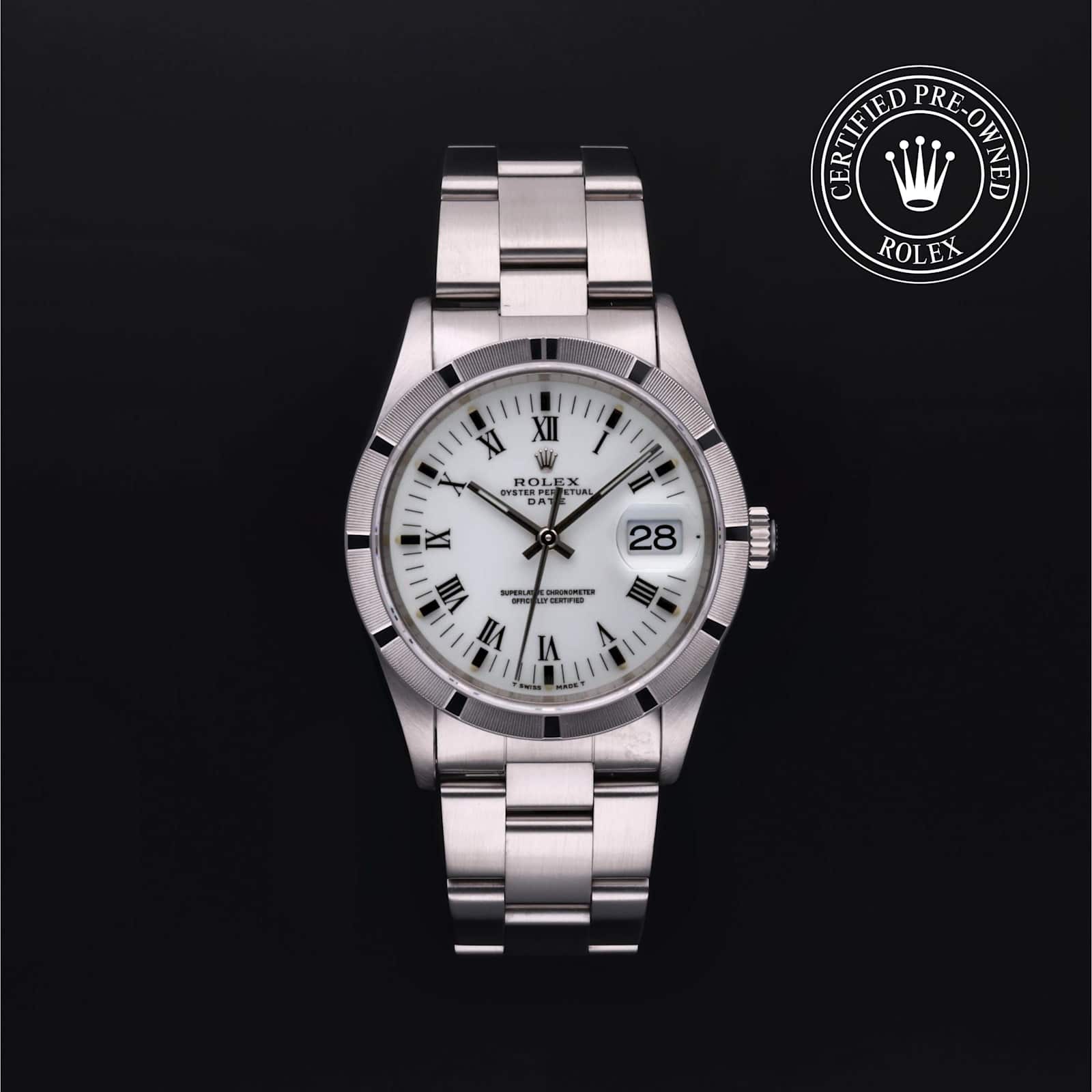 Rolex Date en Acier, 15210 - Bucherer