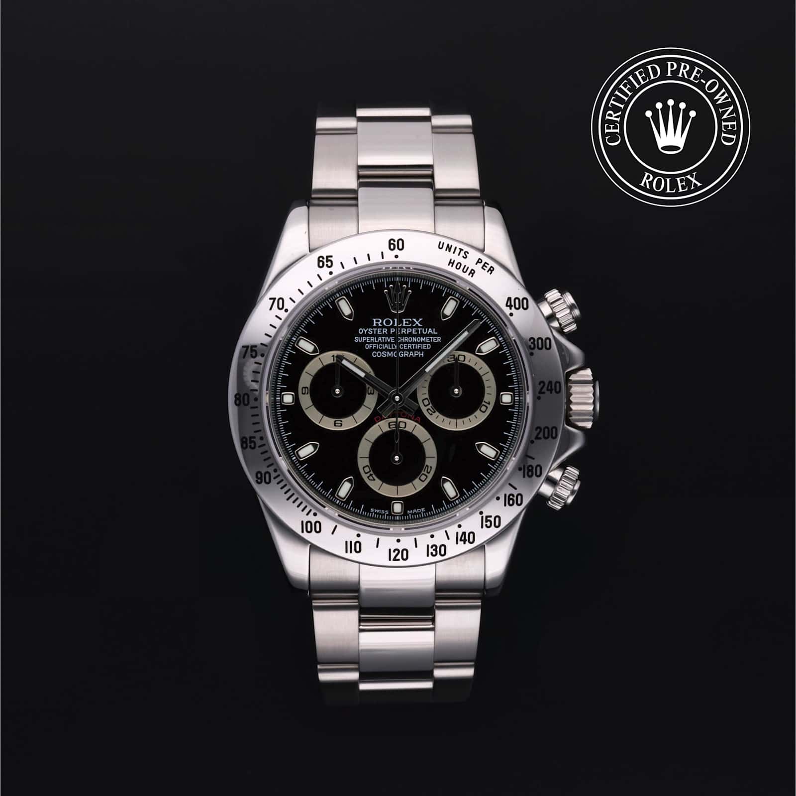 Rolex Cosmograph Daytona in Stainless steel, 116520 - Bucherer