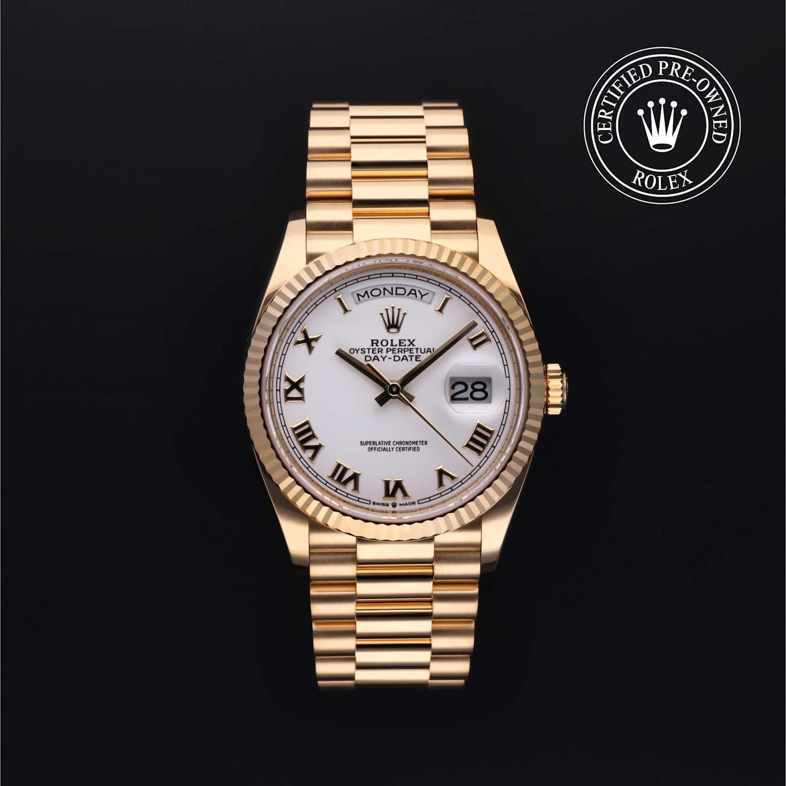 Rolex Day-Date in Gelbgold, 128238 - Bucherer