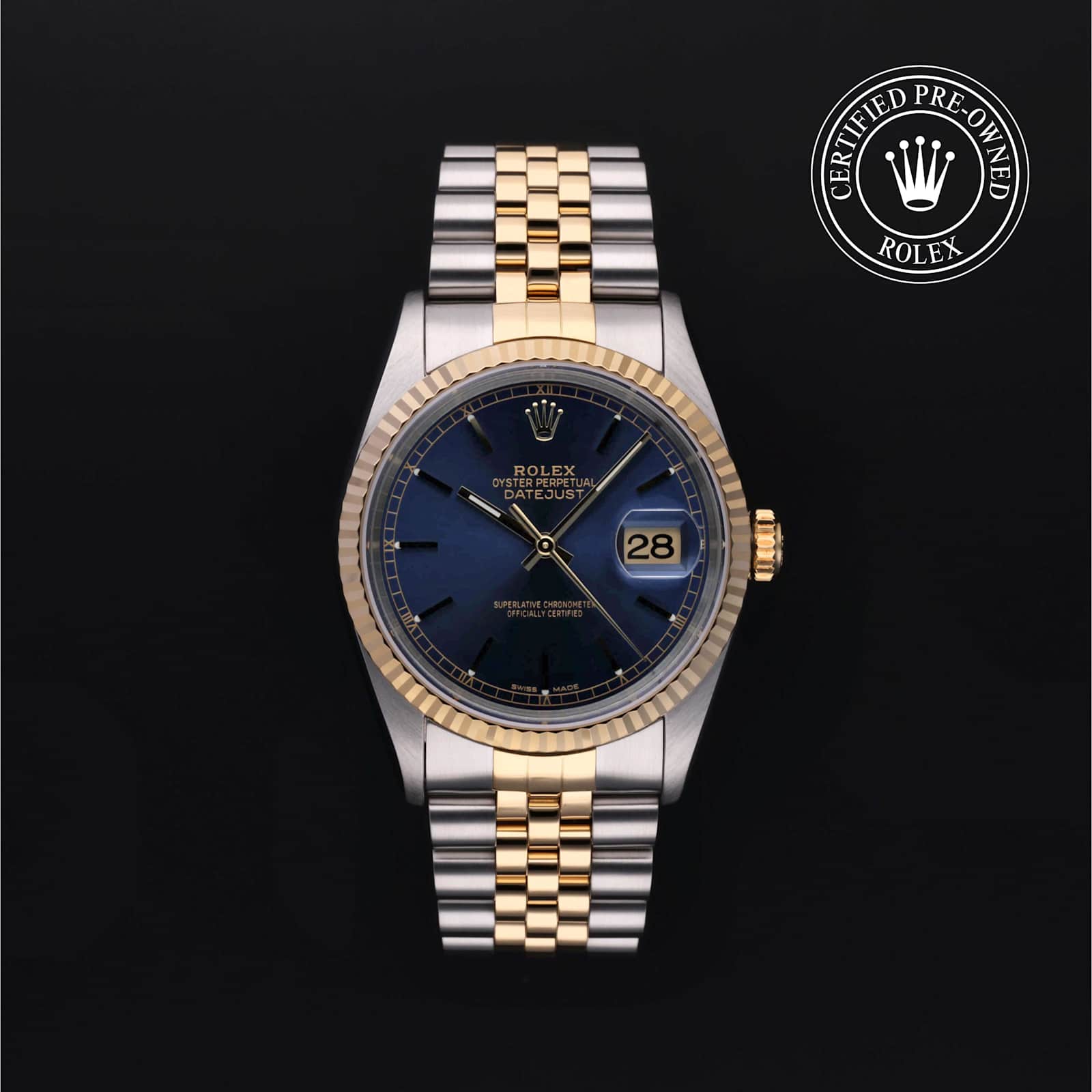 Rolex Datejust in Bicolour, 16233 - Bucherer