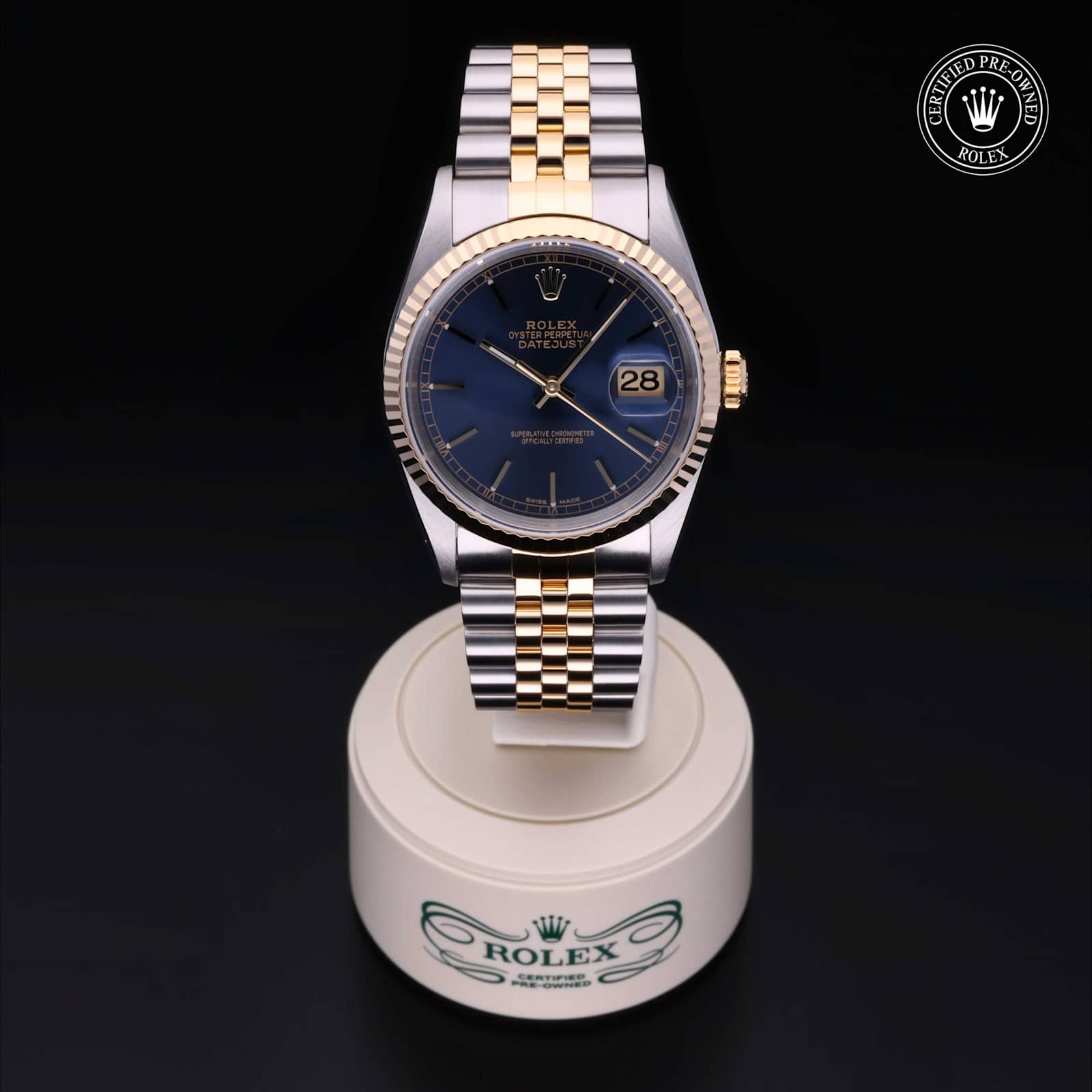 Rolex Datejust in Bicolour, 16233 - Bucherer
