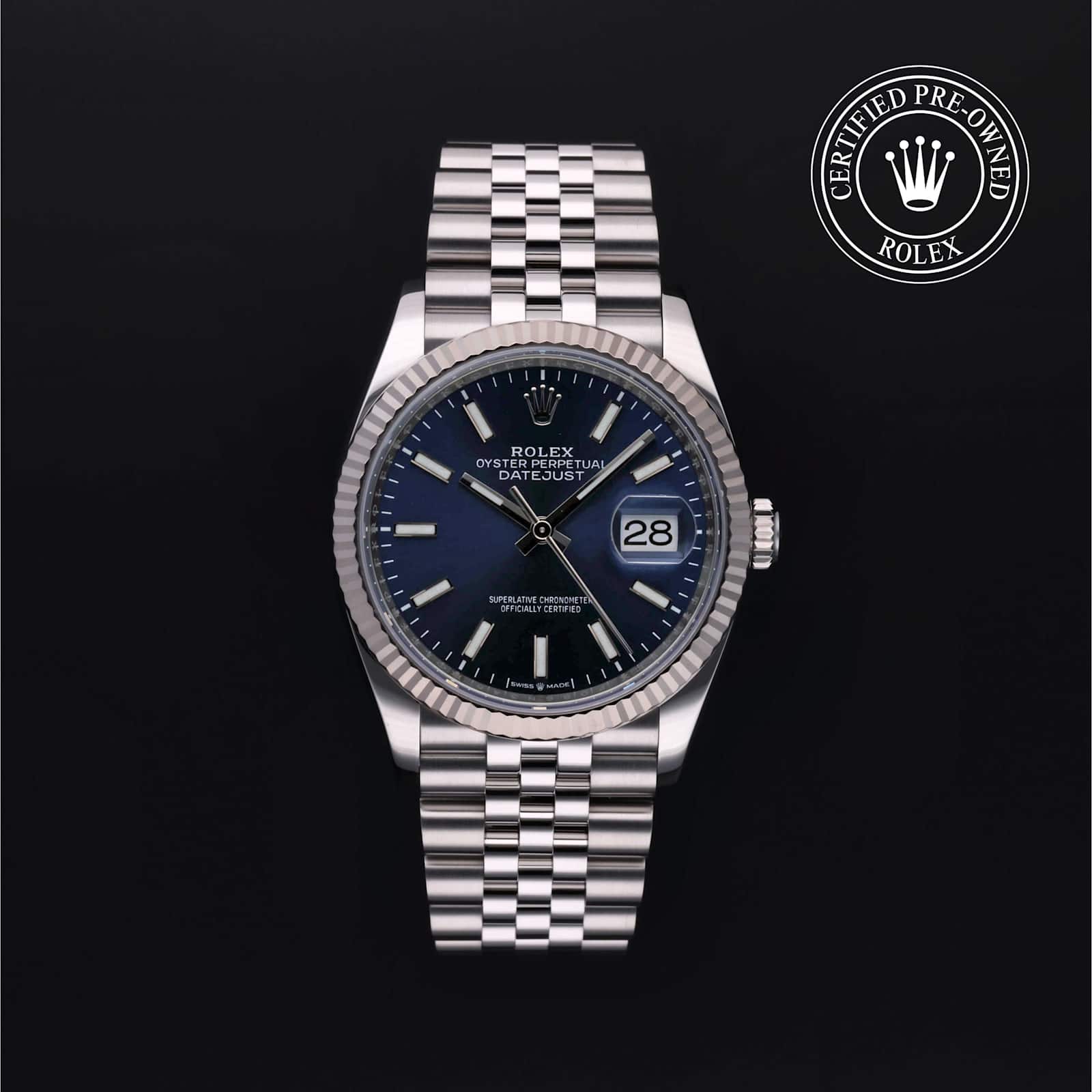 Rolex Datejust in Stainless steel, 126234 - Bucherer