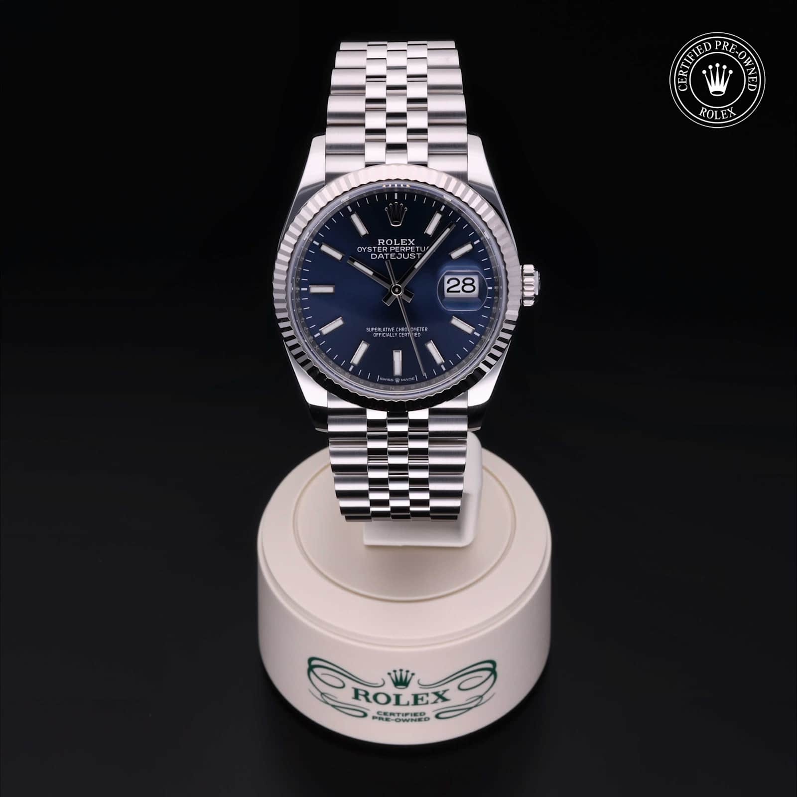 Rolex Datejust in Stainless steel, 126234 - Bucherer