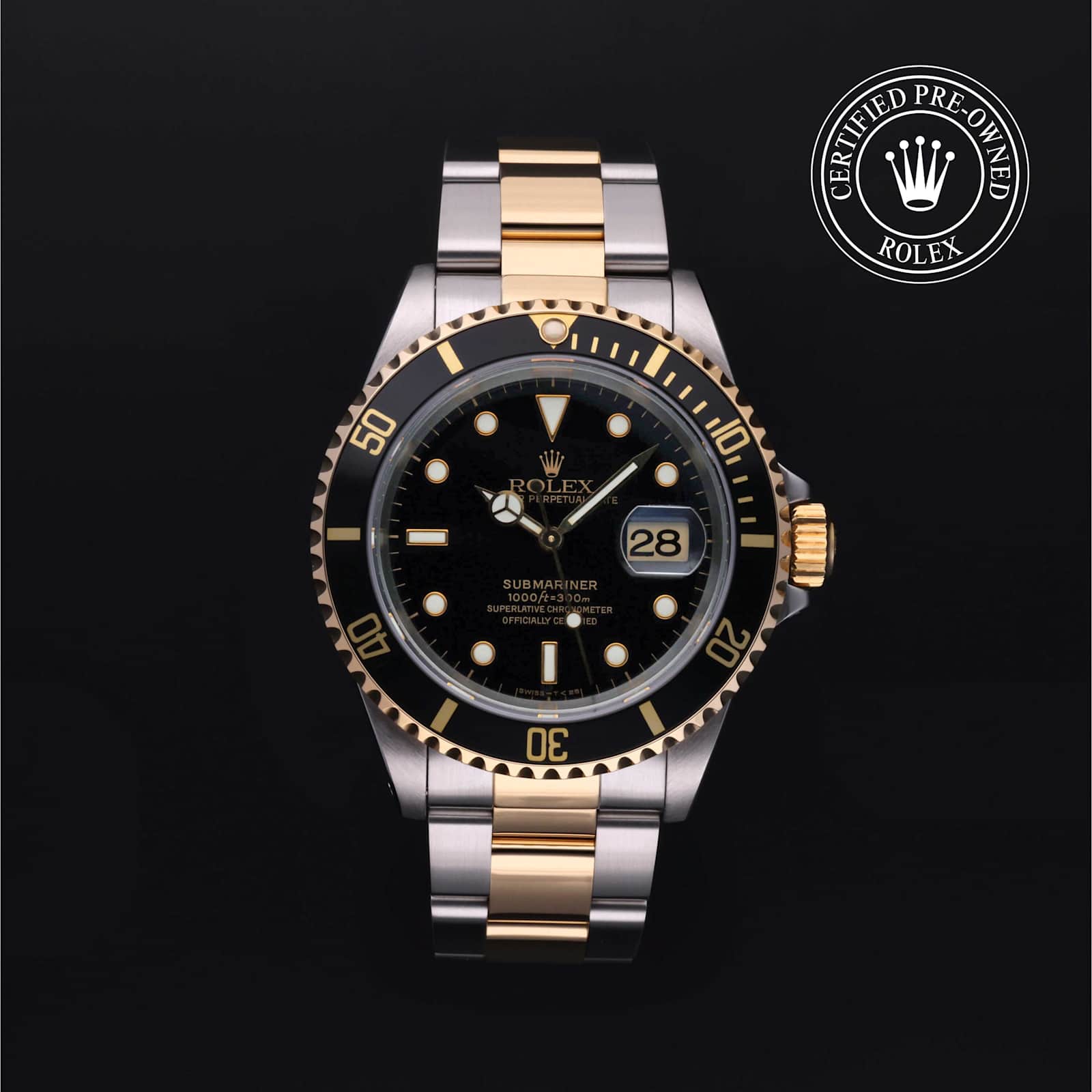 Rolex Submariner Date en Bicolore, 16613 - Bucherer