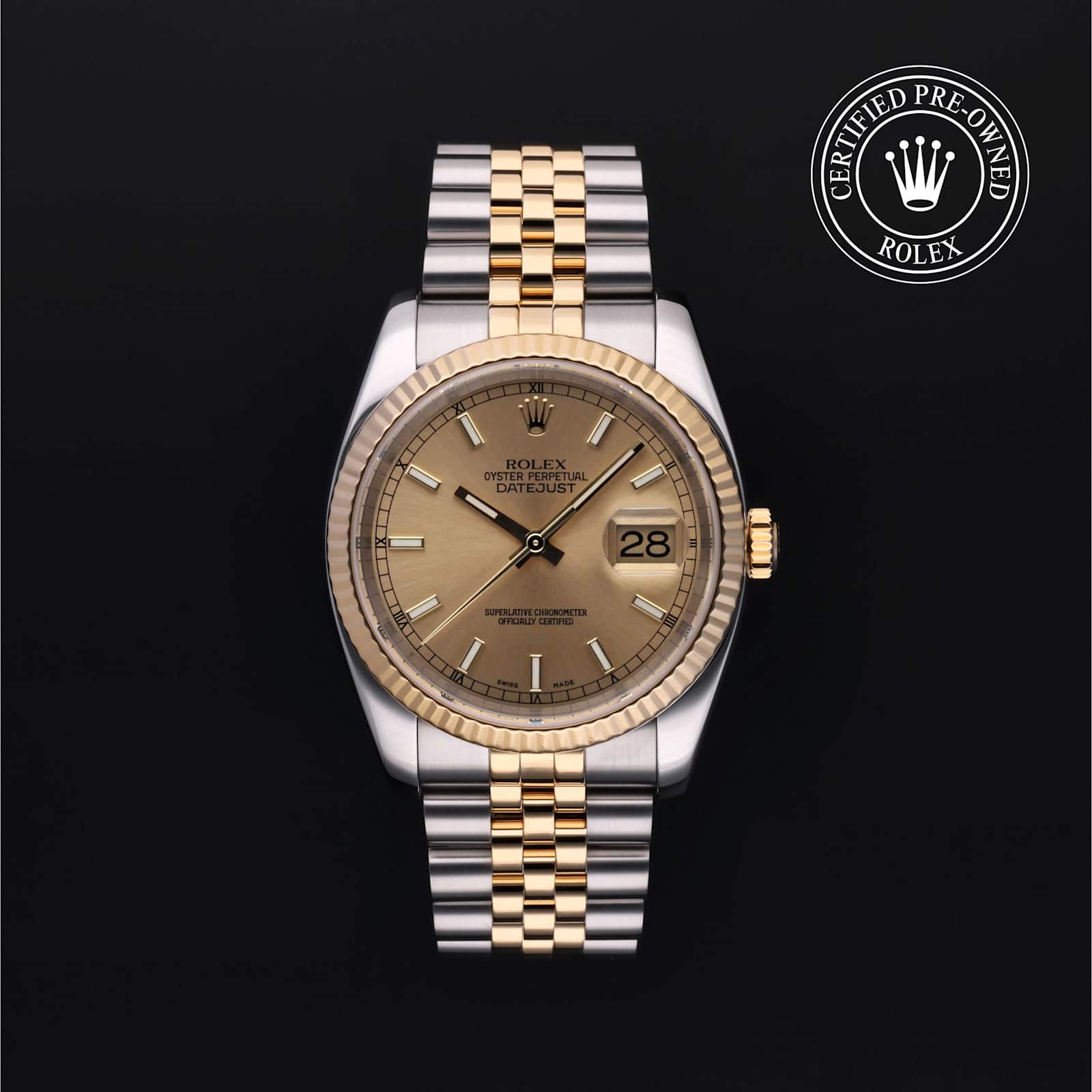 Rolex Datejust in Bicolour, 116233 - Bucherer