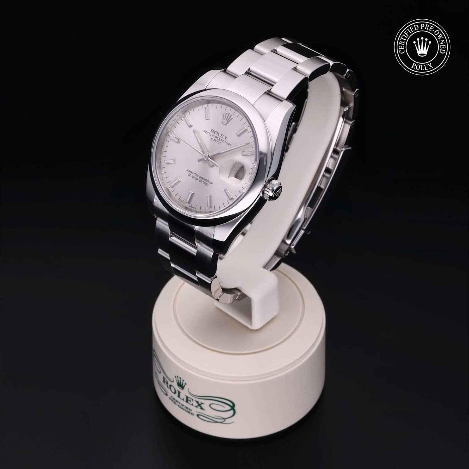 Rolex Date in Stainless steel, 115200 - Bucherer