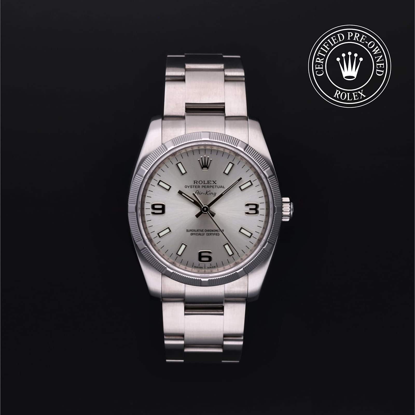 Rolex Oyster Perpetual en Acier, 114210 - Bucherer