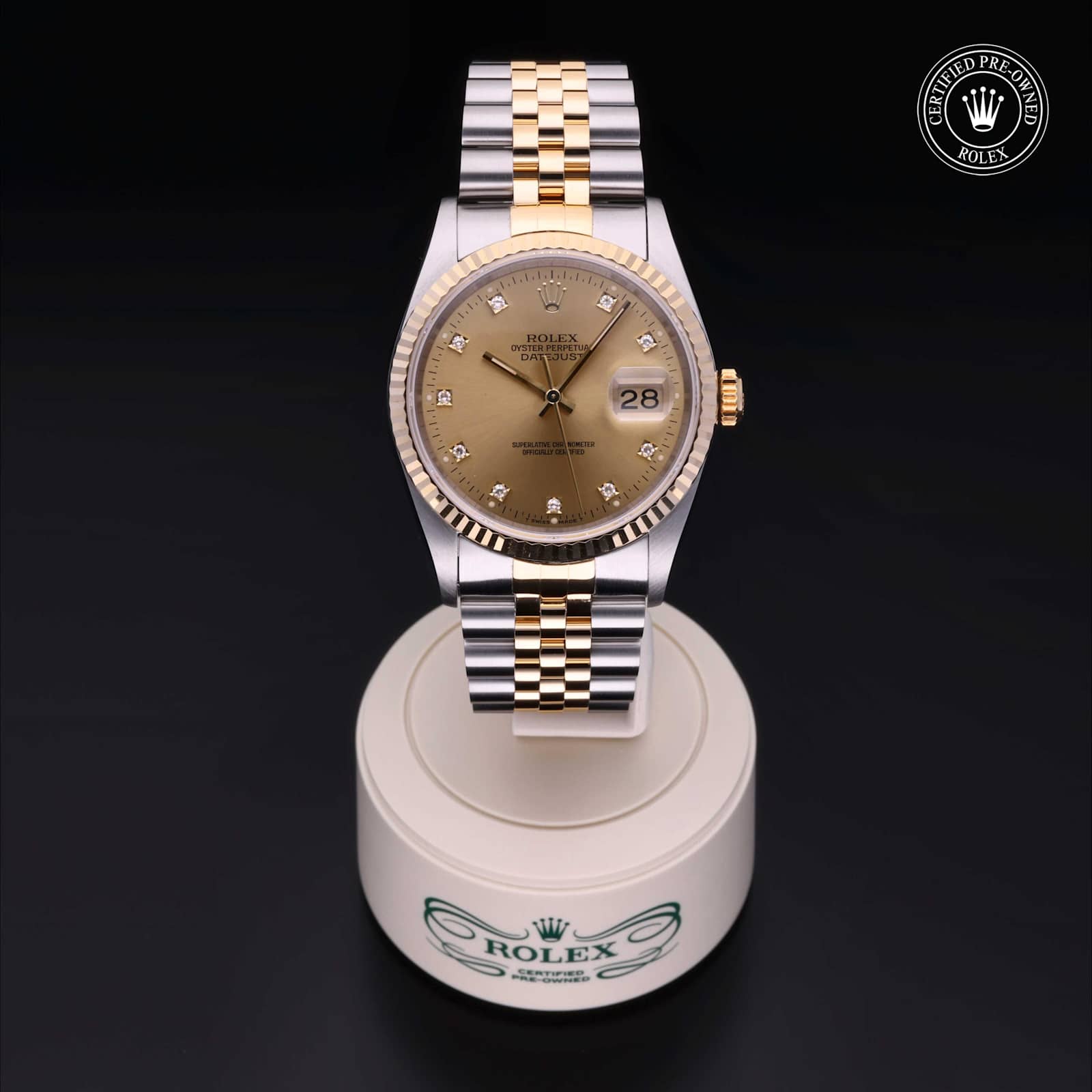 Rolex Datejust in Bicolour, 16233 - Bucherer