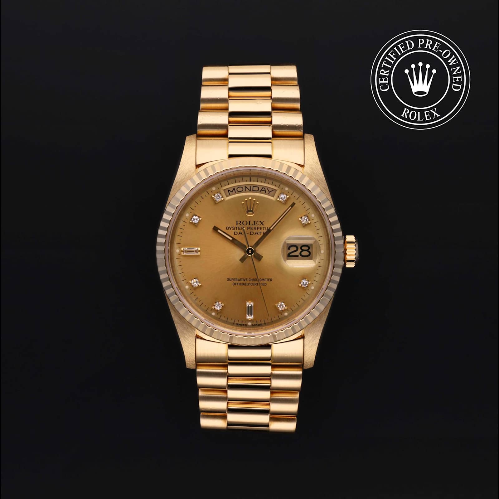 Rolex Day-Date in Yellow Gold, 18238 - Bucherer