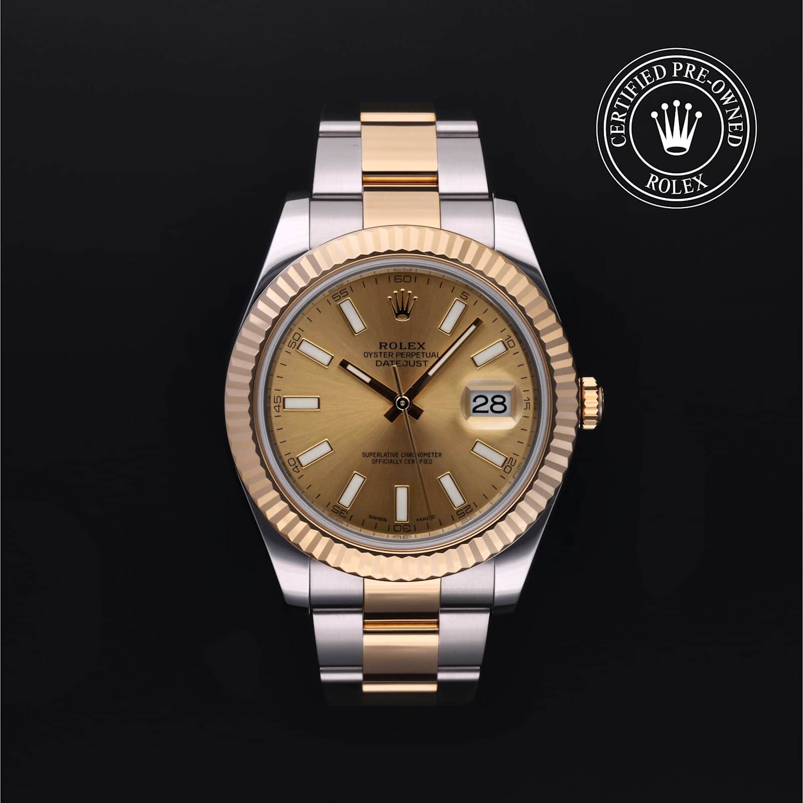 Rolex Datejust in Bicolour, CPO 116333-72213 - Bucherer