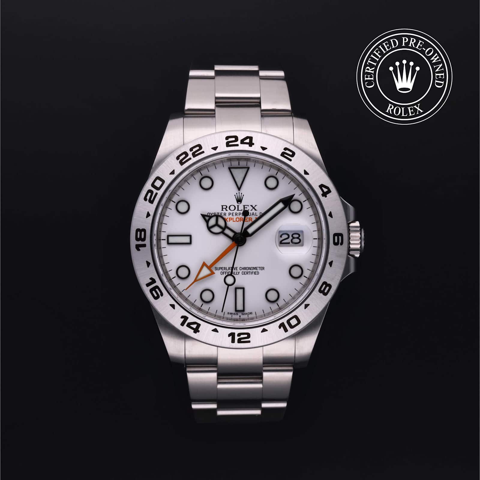 Rolex Explorer II in Stainless steel, 216570 - Bucherer