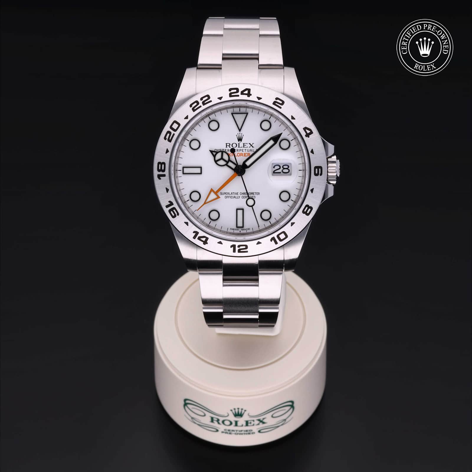 Rolex Explorer II in Stainless steel, 216570 - Bucherer