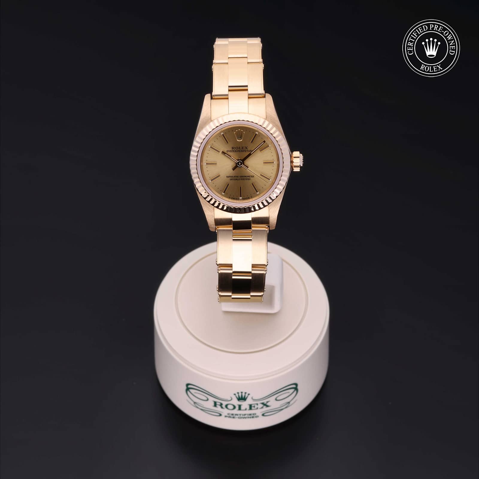 Rolex Oyster Perpetual in Yellow gold, 76198 - Bucherer