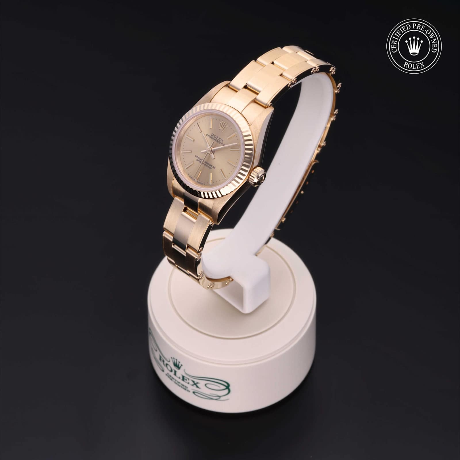 Rolex Oyster Perpetual in Yellow gold, 76198 - Bucherer